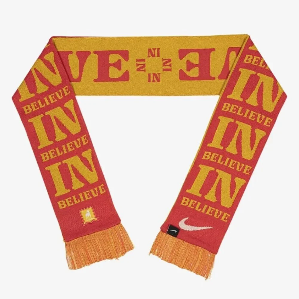 Nike AFC Richmond Ted Lasso BCS Local Verbiage Believe In Scarf